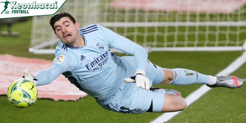 Thibaut Courtois là một thủ môn xuất sắc nhất với kỹ thuật toàn diện